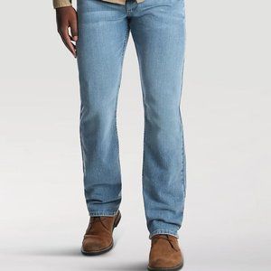 WRANGLER five star premium denim flex for comfort regular fit jean.